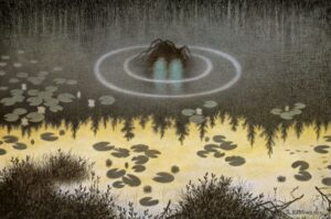 nøkken - Theodor Kittelsen, 1892